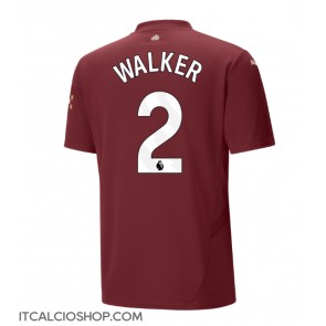 Manchester City Kyle Walker #2 Terza Maglia 2024-25 Manica Corta